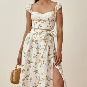 Reformation Clyde Linen Two Piece